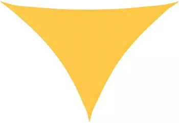 vidaXL Sonnensegel Oxford-Gewebe Dreieckig 5x7x7 m Gelb
