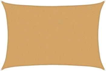 vidaXL Sonnensegel 160 g/m² Rechteckig 3x5 m HDPE Sandfarbe