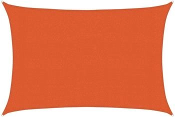 vidaXL Sonnensegel 160 g/m² Rechteckig 3x5 m HDPE Orange