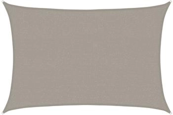 vidaXL Sonnensegel 160 g/m&sup2; Rechteckig 2,5x3,5 m HDPE Hellgrau