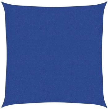 vidaXL Sonnensegel 160 g/m² Quadratisch 3x3 m HDPE Blau