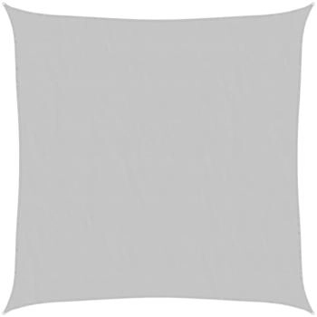 vidaXL Sonnensegel 2x2 m 100 % Polyester Oxford Hellgrau