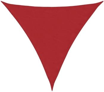vidaXL Sonnensegel 2x2x2 m 100% Polyester Oxford Rot