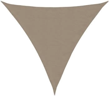 vidaXL Sonnensegel 2x2x2 m 100% Polyester Oxford Taupe