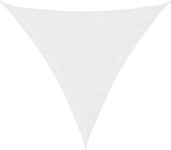 vidaXL Sonnensegel 2x2x2 m 100% Polyester Oxford Wei&szlig;
