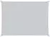 vidaXL Sonnensegel Hellgrau und Weiß 8 x 6 m 100 % Polyester Oxford