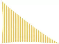 vidaXL Sonnensegel 3 x 4 x 5 m HDPE
