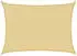 vidaXL Sonnensegel 8 x 6 m 100 % Polyester Oxford (4000583) sandfarbe