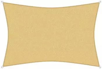 Sunprotect Professional Sonnensegel, 6 x 4,5 m beige