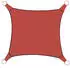Perel Sonnensegel Quadratisch 5 m terracotta