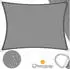 Kesser Sonnensegel HDPE wasserabweisend Rechteck Grau 2x4m (HDPE-23611-1)