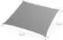 Relaxdays Sonnensegel 5x5m HDPE quadratisch, dunkelgrau