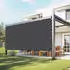 VEVOR Sonnenschutztuch 90% UV-Schutz 305x366cm HDPE 140g/m² Schwarz (SSZGB-06)