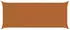 vidaXL Sonnensegel Orange und Braun 6 x 2,5 m 100 % Polyester Oxford