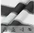 vidaXL Sonnensegel Anthrazit und Weiß 2 x 2 m HDPE