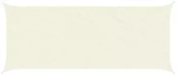 vidaXL Sonnensegel Creme 6 x 2,5 m 100 % Polyester Oxford
