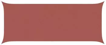 vidaXL Sonnensegel Terrakotta 6 x 2,5 m 100 % Polyester Oxford