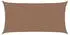 vidaXL Sonnensegel Taupe 2,5 x 6 m HDPE