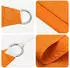 vidaXL Sonnensegel Orange 6 x 2 m 100 % Polyester Oxford