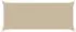 vidaXL Sonnensegel Beige 6 x 2,5 m 100 % Polyester Oxford