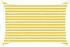 vidaXL Sonnensegel Gelb und Weiß 2 x 3,5 m HDPE