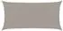 vidaXL Sonnensegel 160 g/m² Rechteckig Hellgrau 2x4 m HDPE