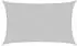 vidaXL Sonnensegel 8 x 5 m 100 % Polyester Oxford (4000556) hellgrau