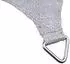 Windhager Sonnensegel Elba Quadrat Polyethylen, 3,6x3,6m, grau