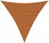 vidaXL Sonnensegel Orange und Braun 4,5 x 4,5 x 4,5 m