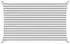 vidaXL Sonnensegel Hellgrau und Weiß 4 x 2,5 m 100 % Polyester Oxford