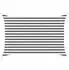 vidaXL Sonnensegel Hellgrau und Weiß 2 x 3,5 m HDPE