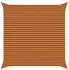 vidaXL Sonnensegel Orange und Braun 4,5 x 4,5 m 100 % Polyester Oxford