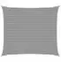 vidaXL Sonnensegel Anthrazit und Weiß 6 x 7 m HDPE