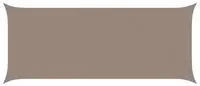 vidaXL Sonnensegel Taupe 6 x 2,5 m 100 % Polyester Oxford