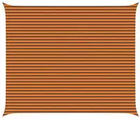 vidaXL Sonnensegel Orange und Braun 6 x 5 m 100 % Polyester Oxford