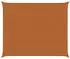vidaXL Sonnensegel Orange und Braun 6 x 5 m 100 % Polyester Oxford