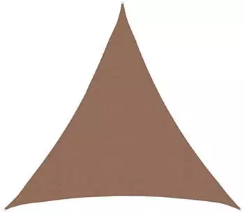 vidaXL Sonnensegel Taupe 2 x 2 x 2 m HDPE