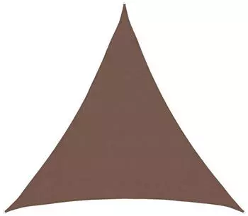 vidaXL Sonnensegel Braun 2 x 2 x 2 m HDPE