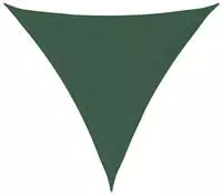 vidaXL Sonnensegel Dunkelgr&uuml;n 2x2x2 m 100% Polyester Oxford