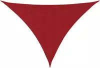 vidaXL Sonnensegel Oxford-Gewebe Dreieckig 2,5x2,5x3,5 m Rot