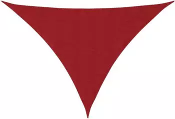 vidaXL Sonnensegel Oxford-Gewebe Dreieckig 2,5x2,5x3,5 m Rot