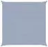 vidaXL Sonnensegel Blau und Weiß 7 x 7 m 100 % Polyester Oxford
