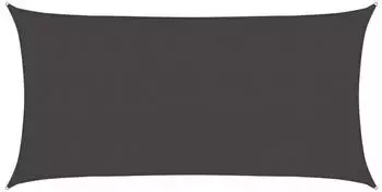 vidaXL Sonnensegel Anthrazit 2 x 6 m HDPE