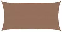vidaXL Sonnensegel Taupe 2 x 6 m HDPE
