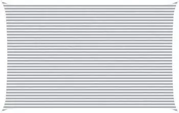 vidaXL Sonnensegel Hellgrau und Wei&szlig; 8 x 5 m 100 % Polyester Oxford