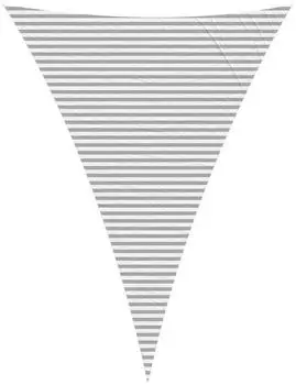 vidaXL Sonnensegel Hellgrau und Wei&szlig; 5 x 7 x 7 m