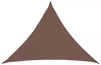 vidaXL Sonnensegel Braun 7 x 5 x 5 m HDPE