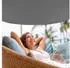 Relaxdays Square sunshade sail awning (2 x 2 m) grey