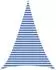 vidaXL Sonnensegel 5 x 6 x 6 m HDPE