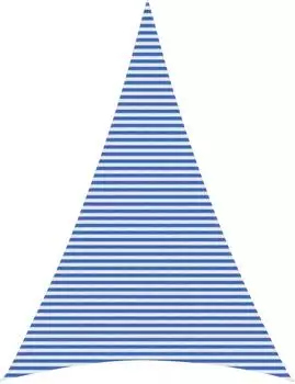 vidaXL Sonnensegel 5 x 7 x 7 m HDPE